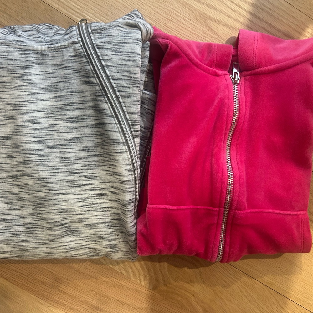 Bundle of 2 EUC Girls Hoodies, Size L(10/12)